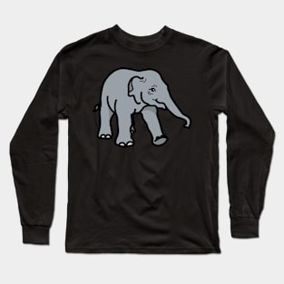 Baby Elephant Long Sleeve T-Shirt